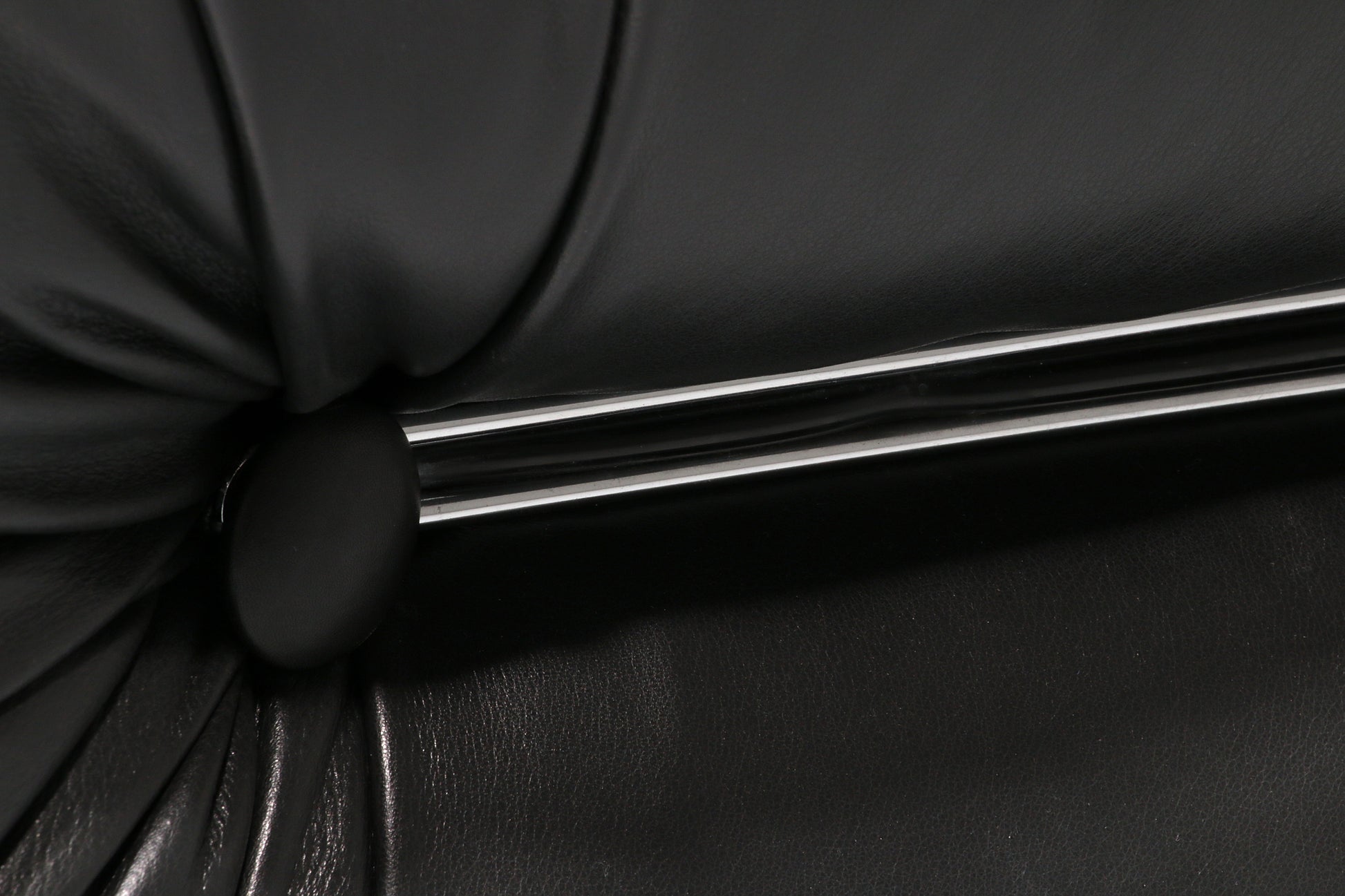 Mimo Padova  Black Leader Modulaire Lounge chairs "Velasquez" - 1970