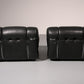 Mimo Padova  Black Leader Modulaire Lounge chairs "Velasquez" - 1970