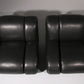 Mimo Padova  Black Leader Modulaire Lounge chairs "Velasquez" - 1970