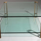 Vintage Glass Coffee Table by Peter Ghyczy, Model T24    (120x90x45)
