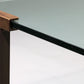 Coffee Table Glass and Brass by Peter Ghyczy Model T54 1970