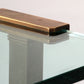 Coffee Table Glass and Brass by Peter Ghyczy Model T54 1970