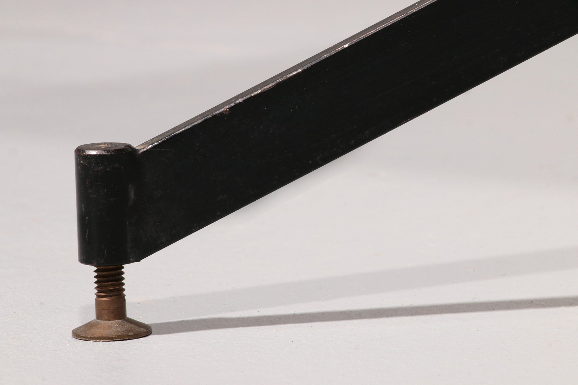 Marble Italy in the Style of Gio Ponti Coffee Table Metal Brass, 1960s