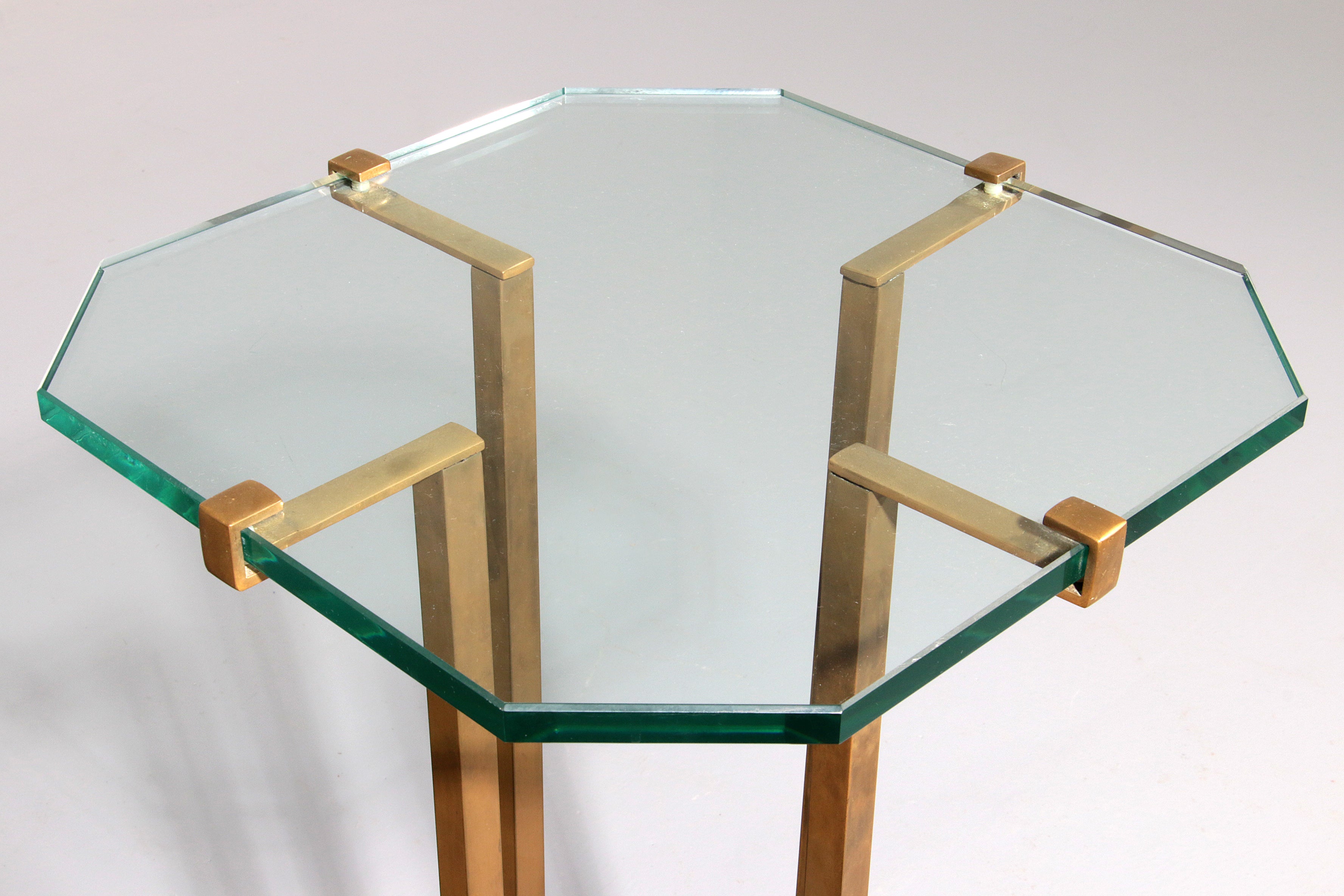 Rare Peter Ghyczy T18 Console Tables, 1970s Design (73 cm high.)