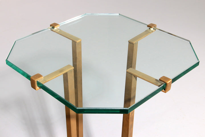 Rare Peter Ghyczy T18 Console Tables, 1970s Design (73 cm high.)