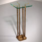Rare Peter Ghyczy T18 Side Tables, 1970s Design 73 cm high