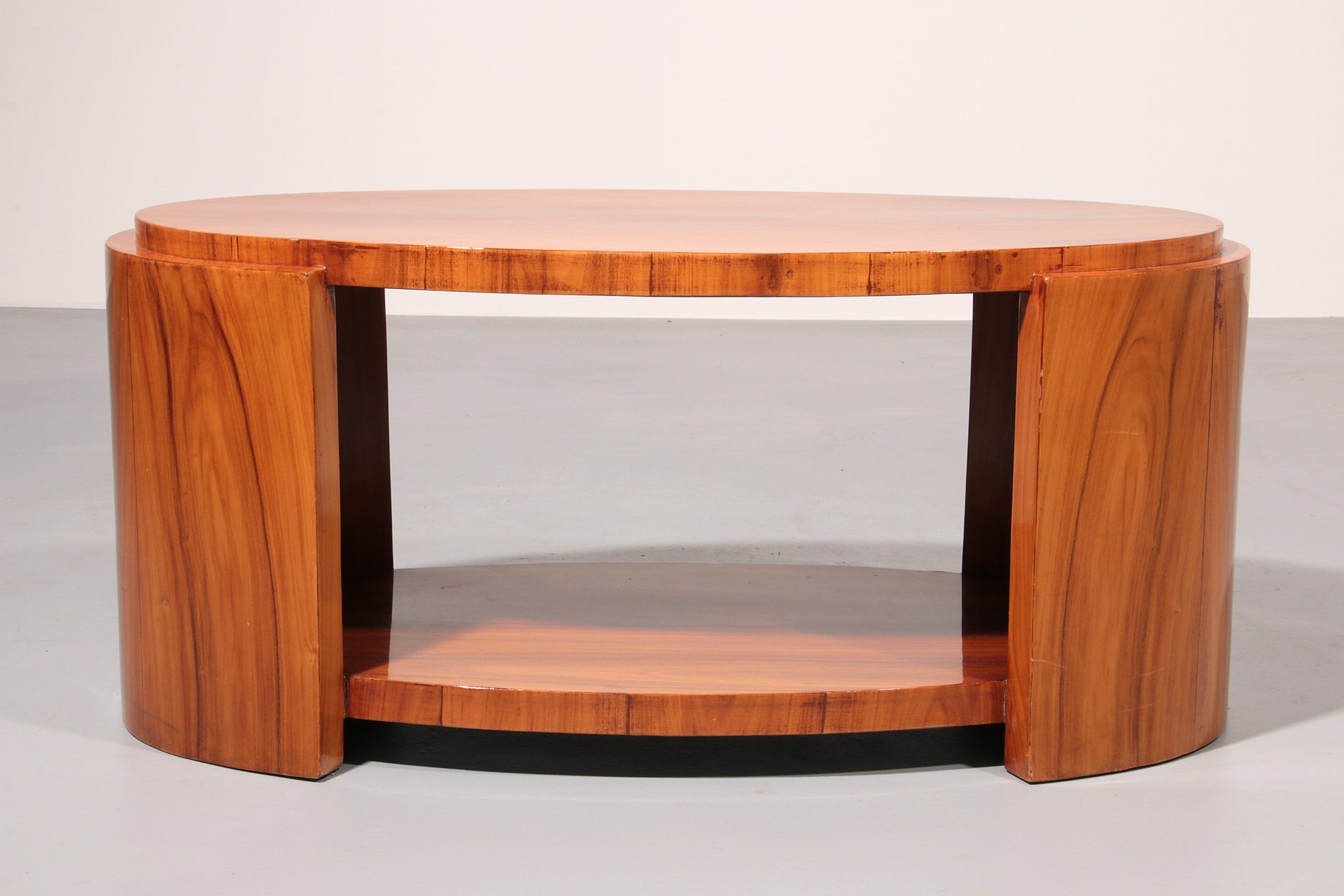 Art Deco French Light-Wood coffee Table.