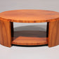 Art Deco French Light-Wood coffee Table.