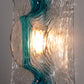 Murano Flush Mount Scone by Toni Zuccheri for Venini 5 pieces.