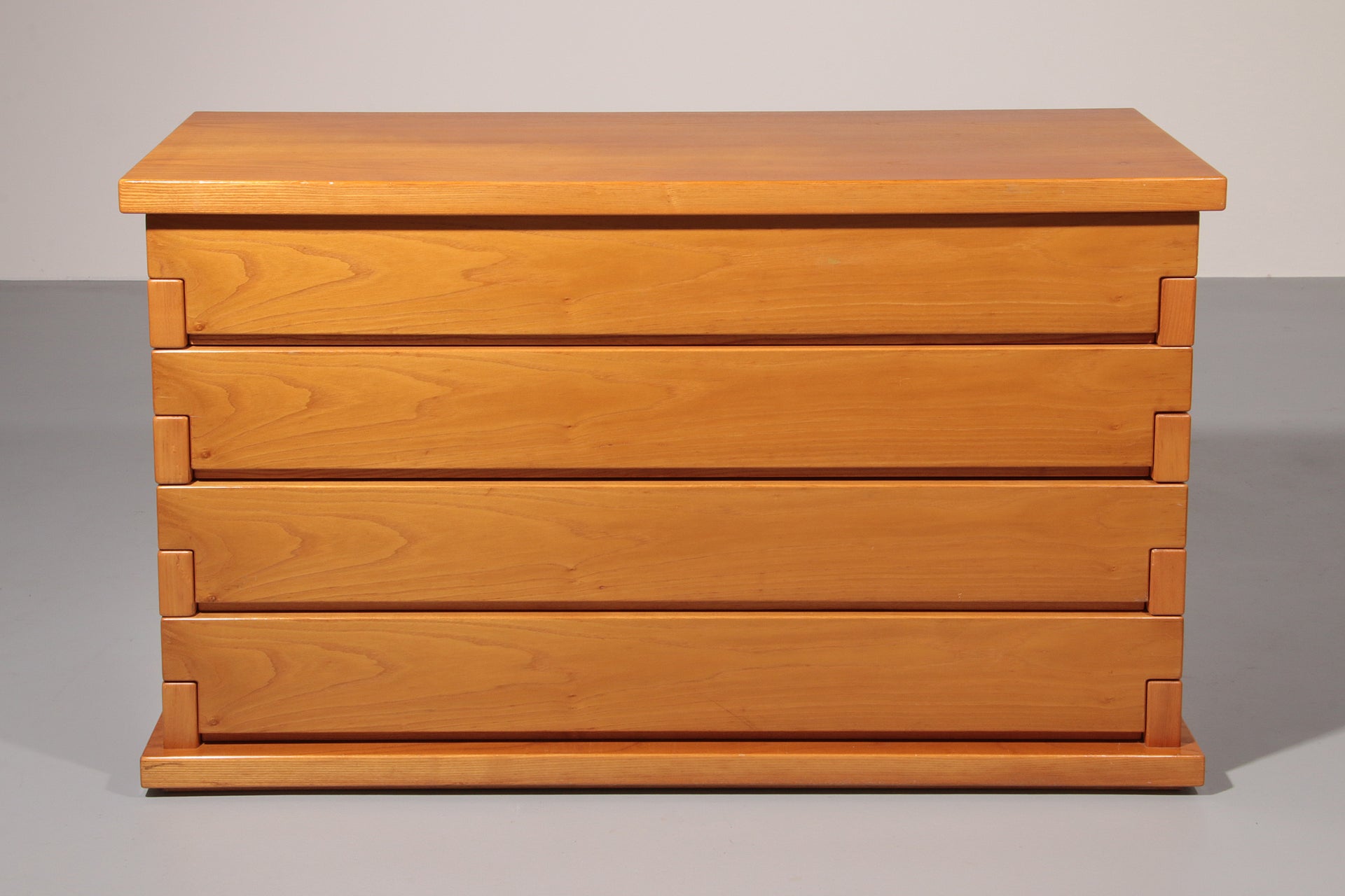 Italian Architectural Chest of Drawers in Ash