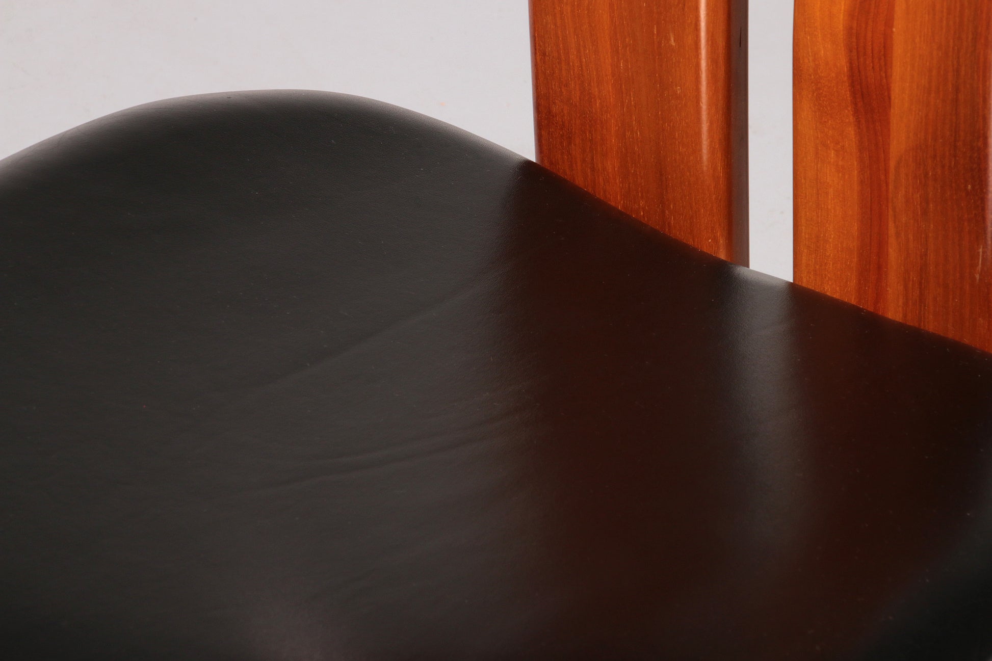 Mario Marenco Walnut Sapporo Dining Chairs for Mobilgirgi, 1970s