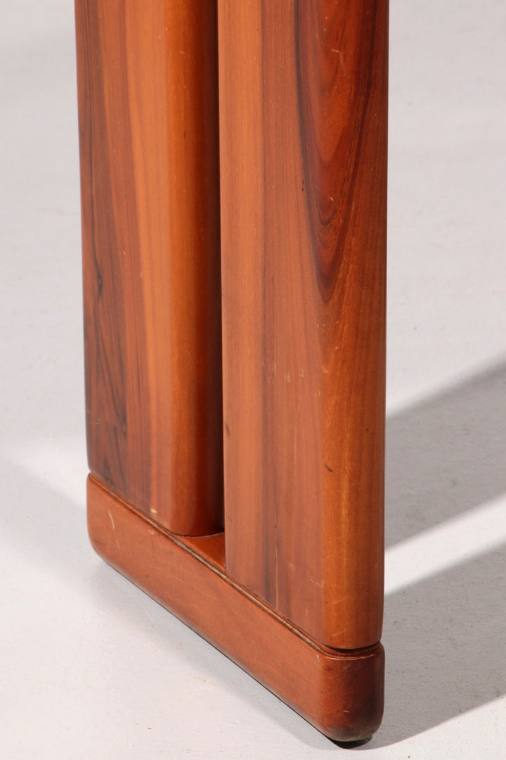 Mario Marenco Walnut Sapporo Dining Chairs for Mobilgirgi, 1970s