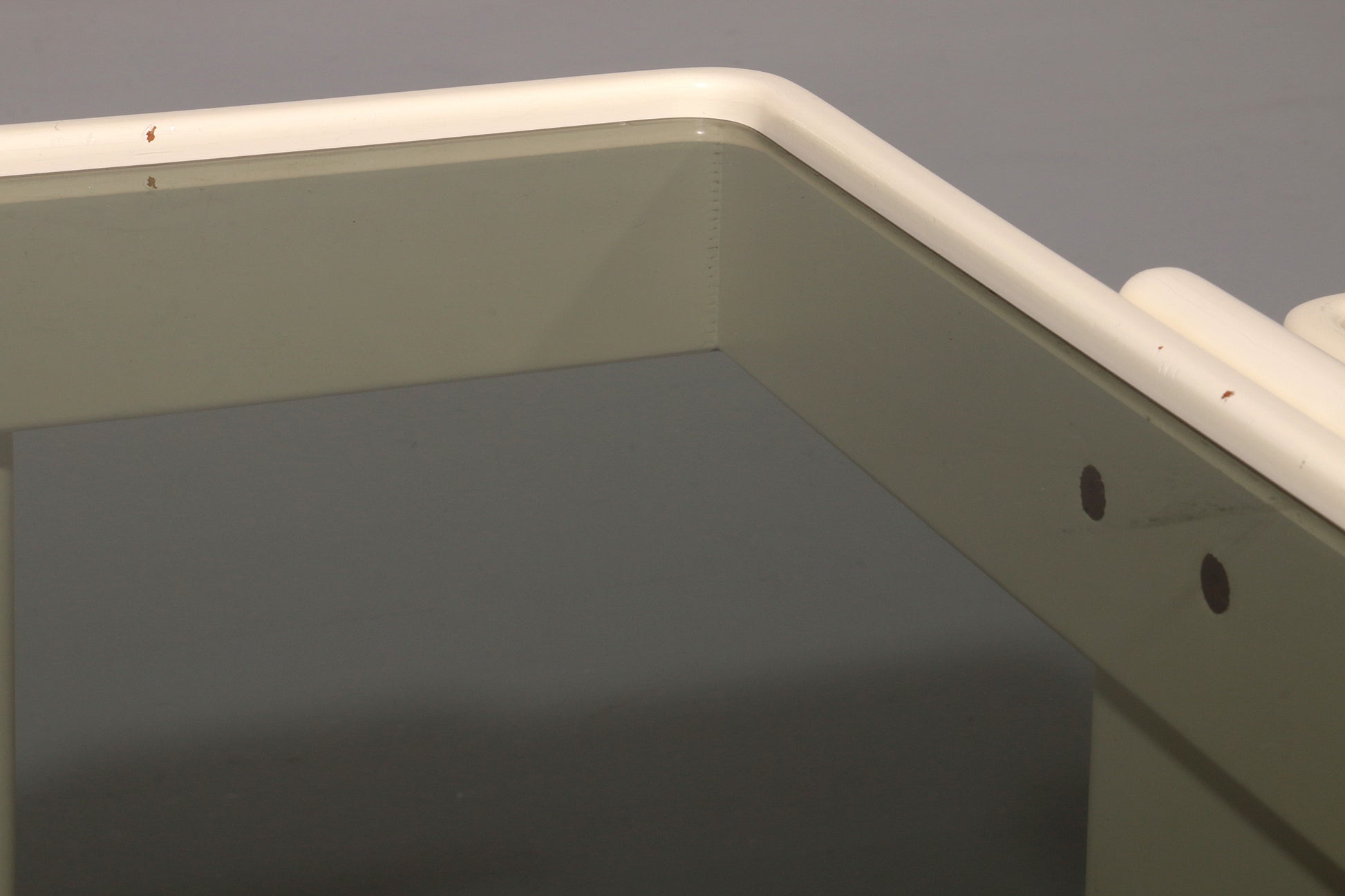 Gianfranco Frattini Stacking Tables for Cassina – Original Off-White Lacquer