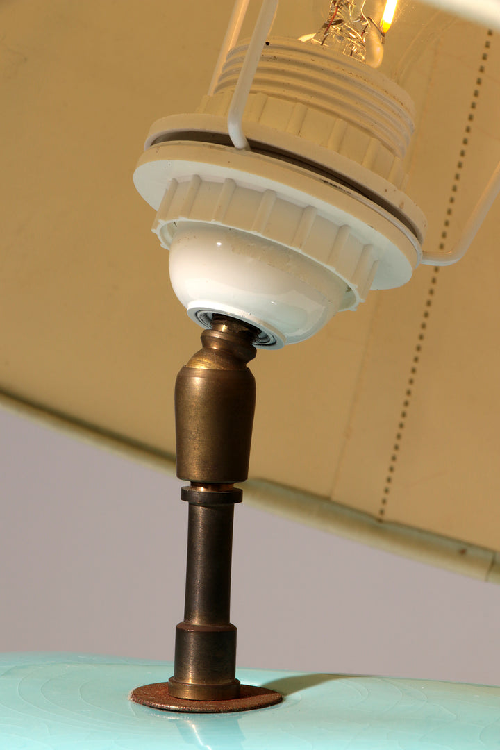 France Pebble table lamp by François Chatain, 1980s