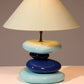 France Pebble table lamp by François Chatain, 1980s
