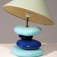France Pebble table lamp by François Chatain, 1980s