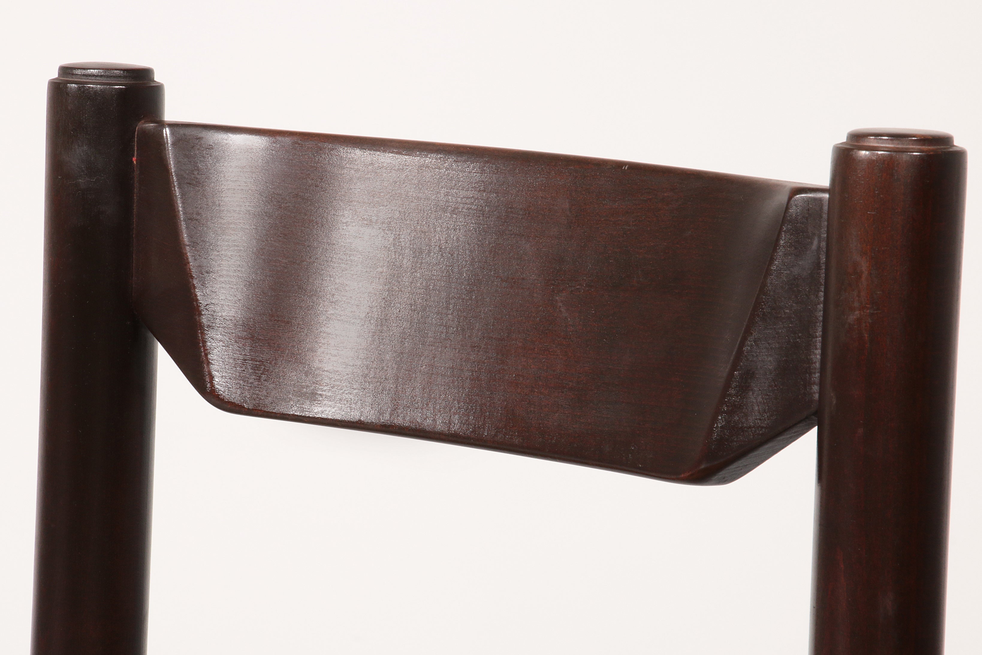 Dining Set inspired by Vico Magistretti, featuring six elegantly re-caned chairs and table.