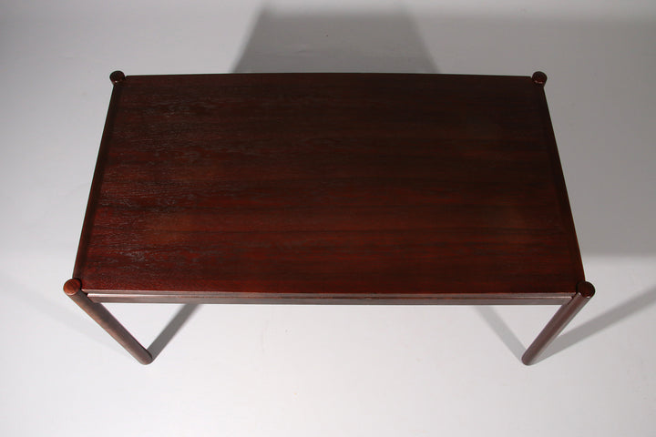 Dining Set inspired by Vico Magistretti, featuring six elegantly re-caned chairs and table.