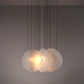 1960s Carlo Nason Glass & Steel Chandelier – Iconic Italian Mid-Century Design