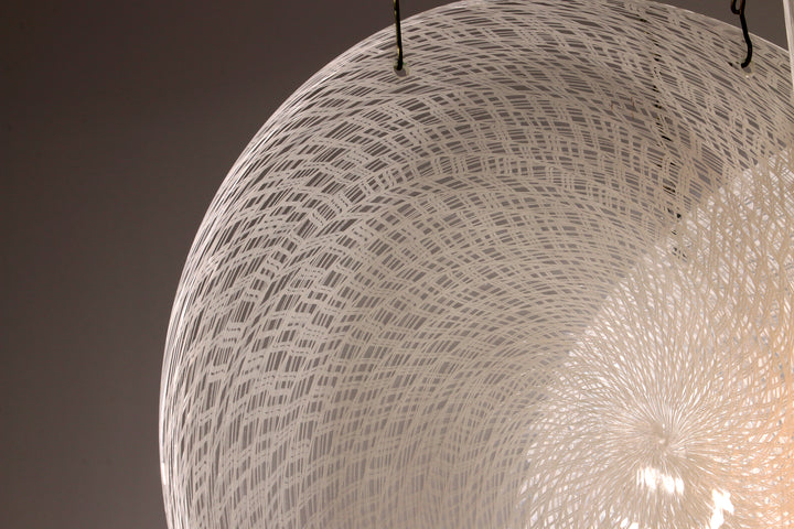 1960s Carlo Nason Glass & Steel Chandelier – Iconic Italian Mid-Century Design