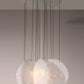 1960s Carlo Nason Glass & Steel Chandelier – Iconic Italian Mid-Century Design