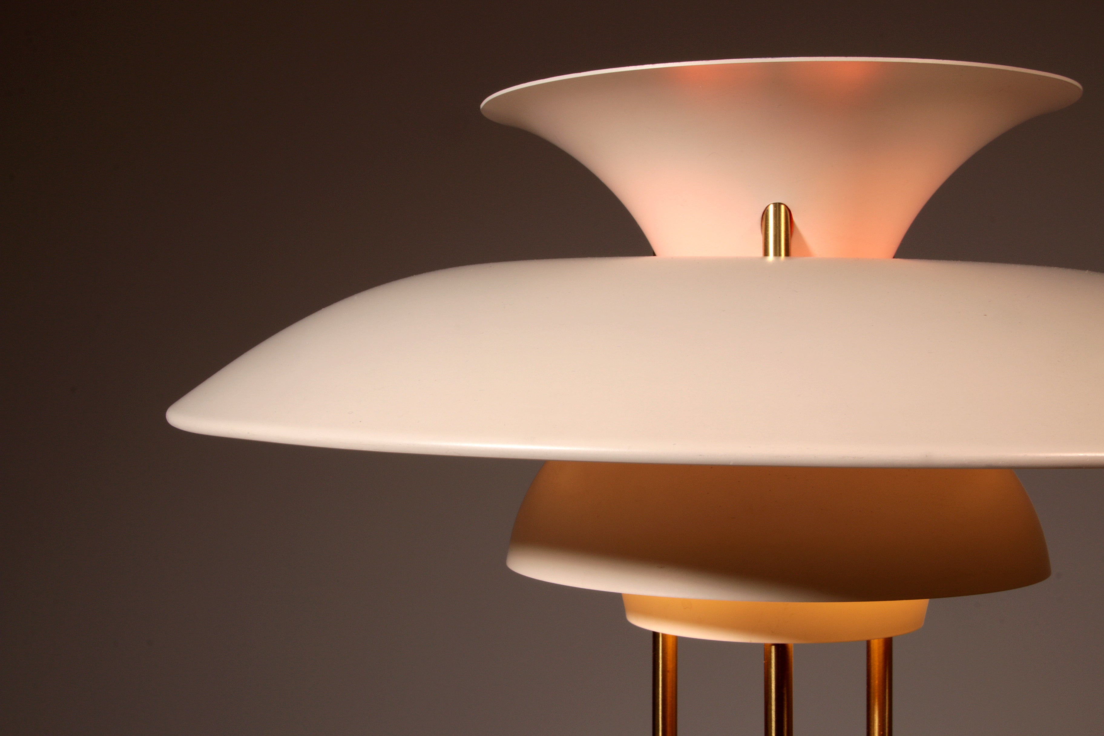 Rare PH 5 Mid-Century Modern Table Lamp by Poul Henningsen for Louis P