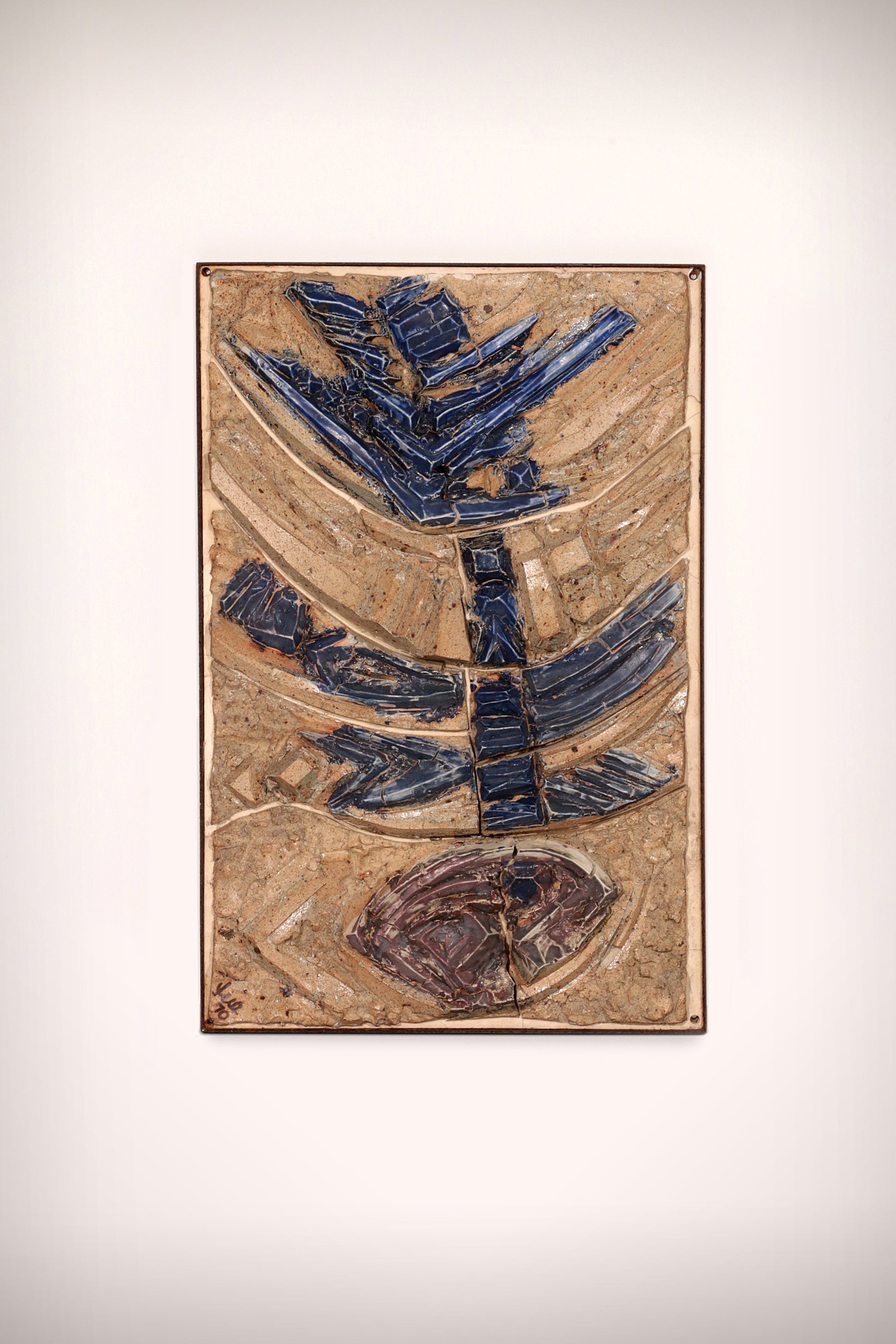 Very rare and Large Wall Till from Tue Poulsen 1970