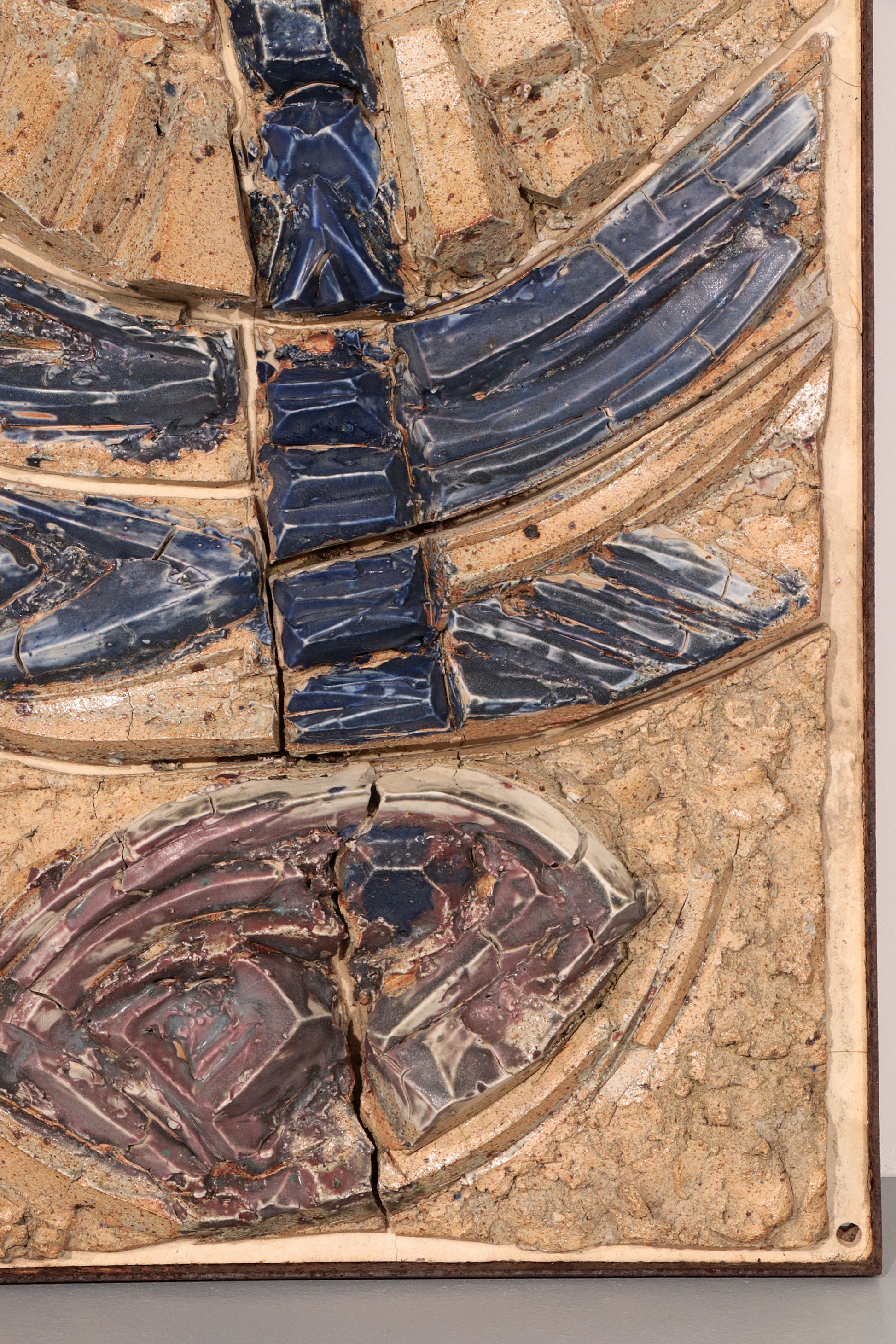 Very rare and Large Wall Till from Tue Poulsen 1970