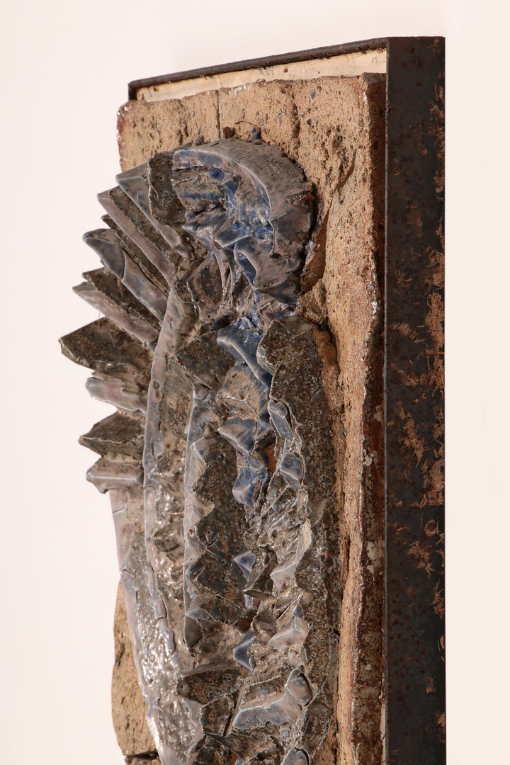 Very rare and Large Wall Till from Tue Poulsen 1970