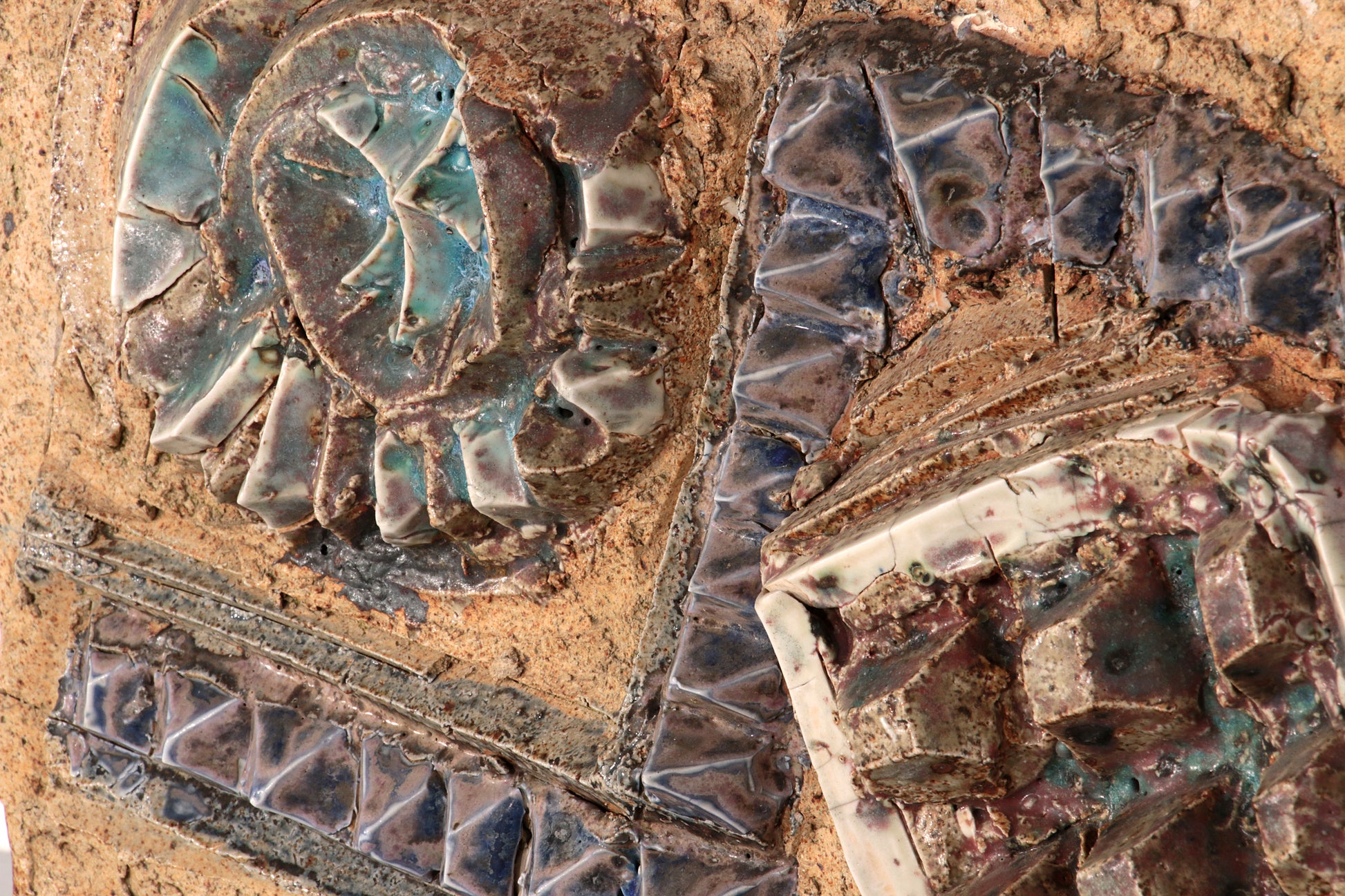 Very rare and Large Wall Till from Tue Poulsen 1970