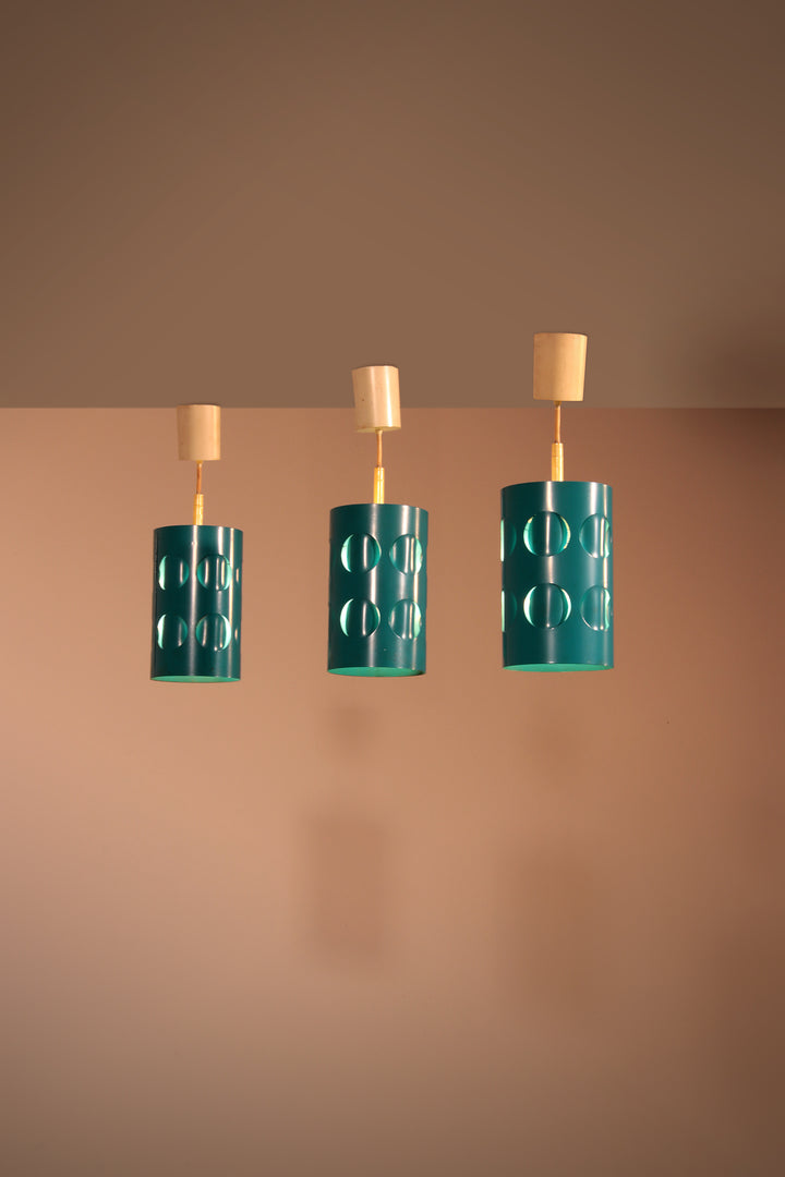 Raak Amsterdam Space Age Pendant Lamp Trio – Iconic Dutch Design