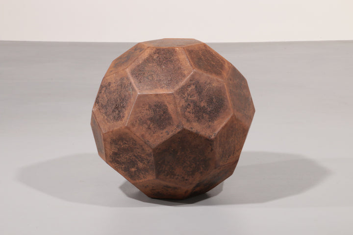 Rare Italian Molecular Metal Side Table – Sculptural Mid-Century Design 1960