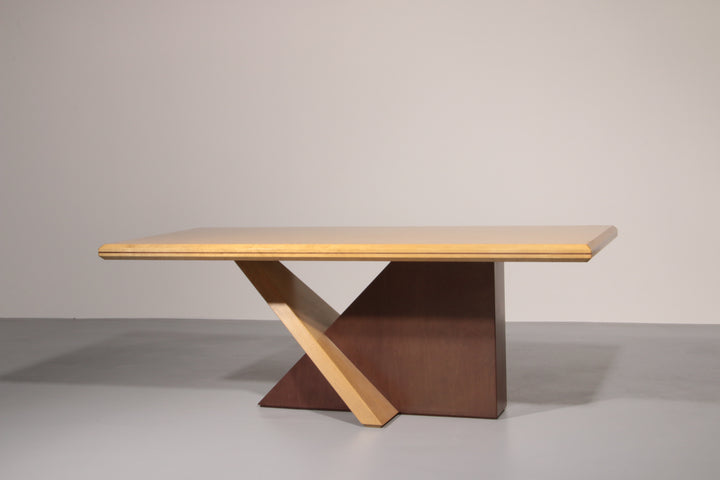 Italian Saporiti Wooden Dining Table 1960