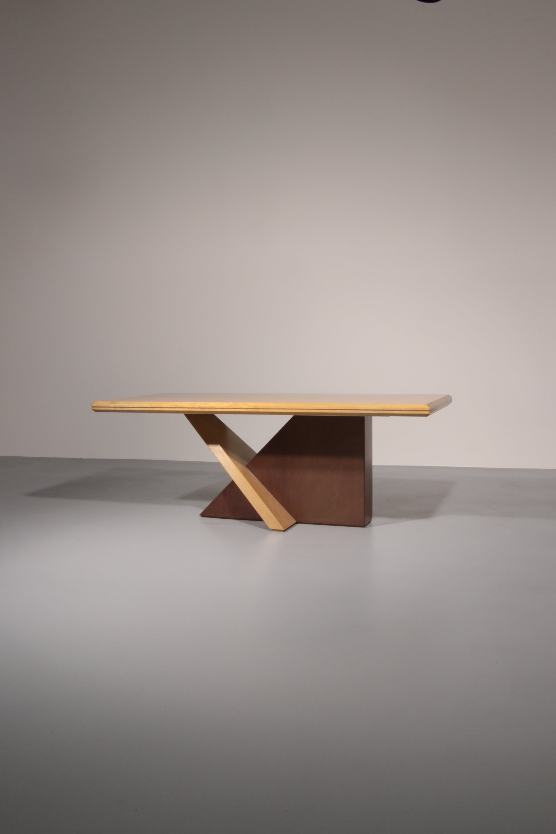 Italian Saporiti Wooden Dining Table 1960