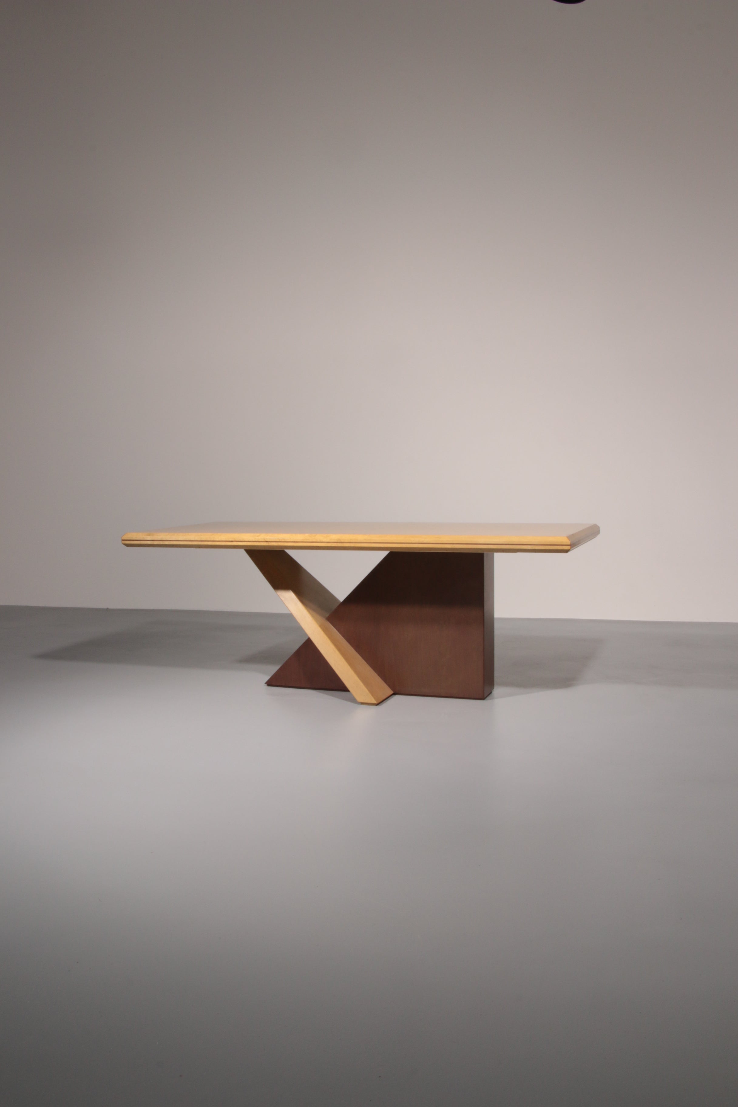 Italian Saporiti Wooden Dining Table 1960