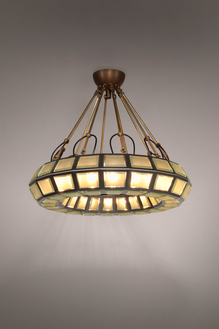 Max Ingrand Chandelier for Fontana Arte Italy 1970