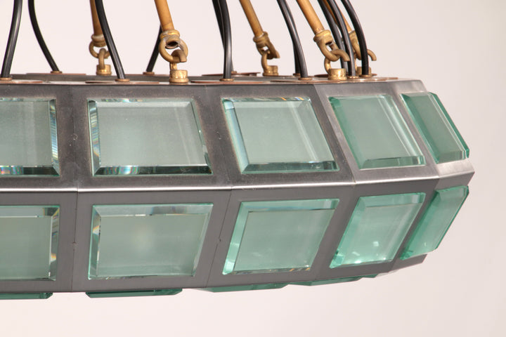 Max Ingrand Chandelier for Fontana Arte Italy 1970
