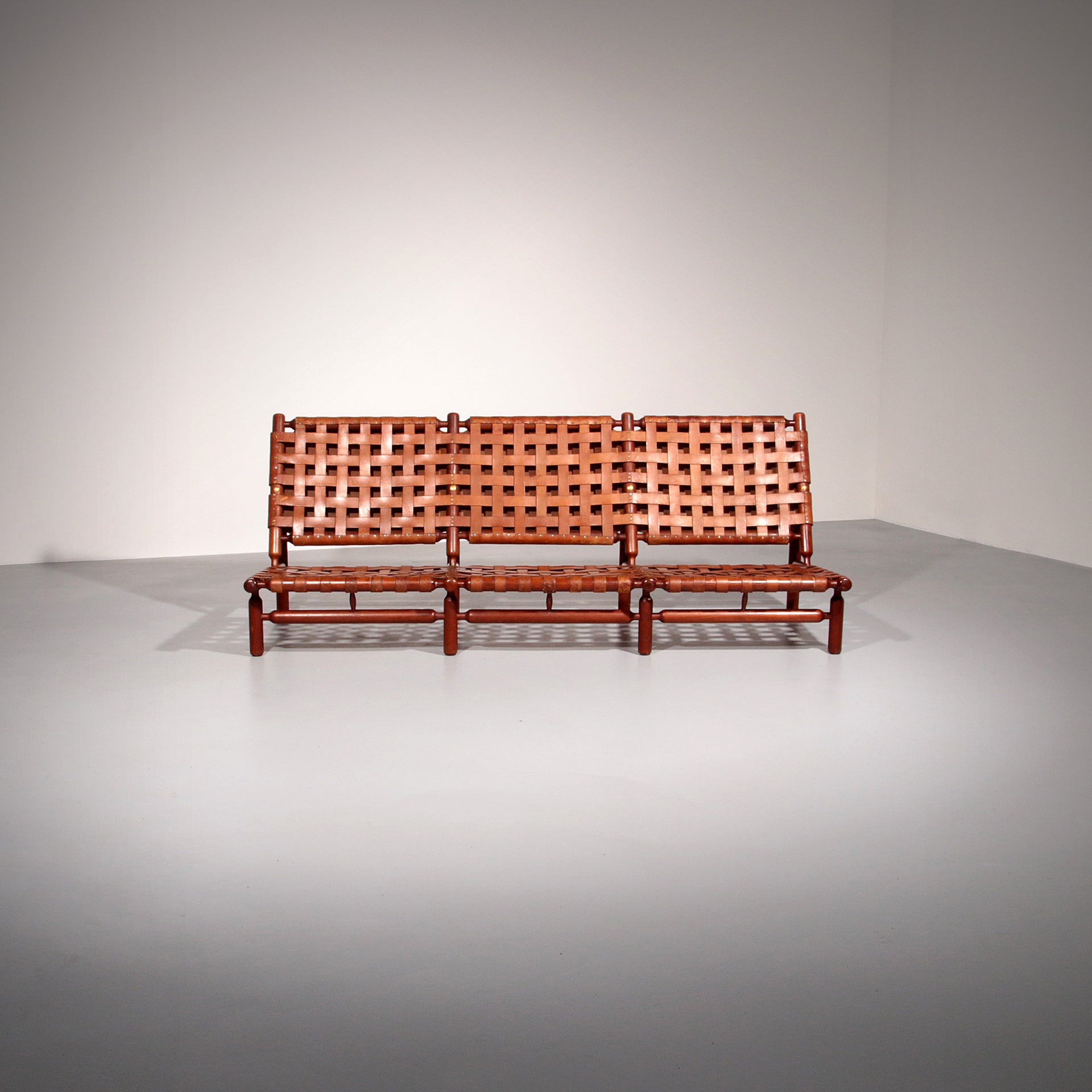 Three-Seater Sofa by Ilmari Tapiovaara for Paolo Arnaboldi, Italy 1957