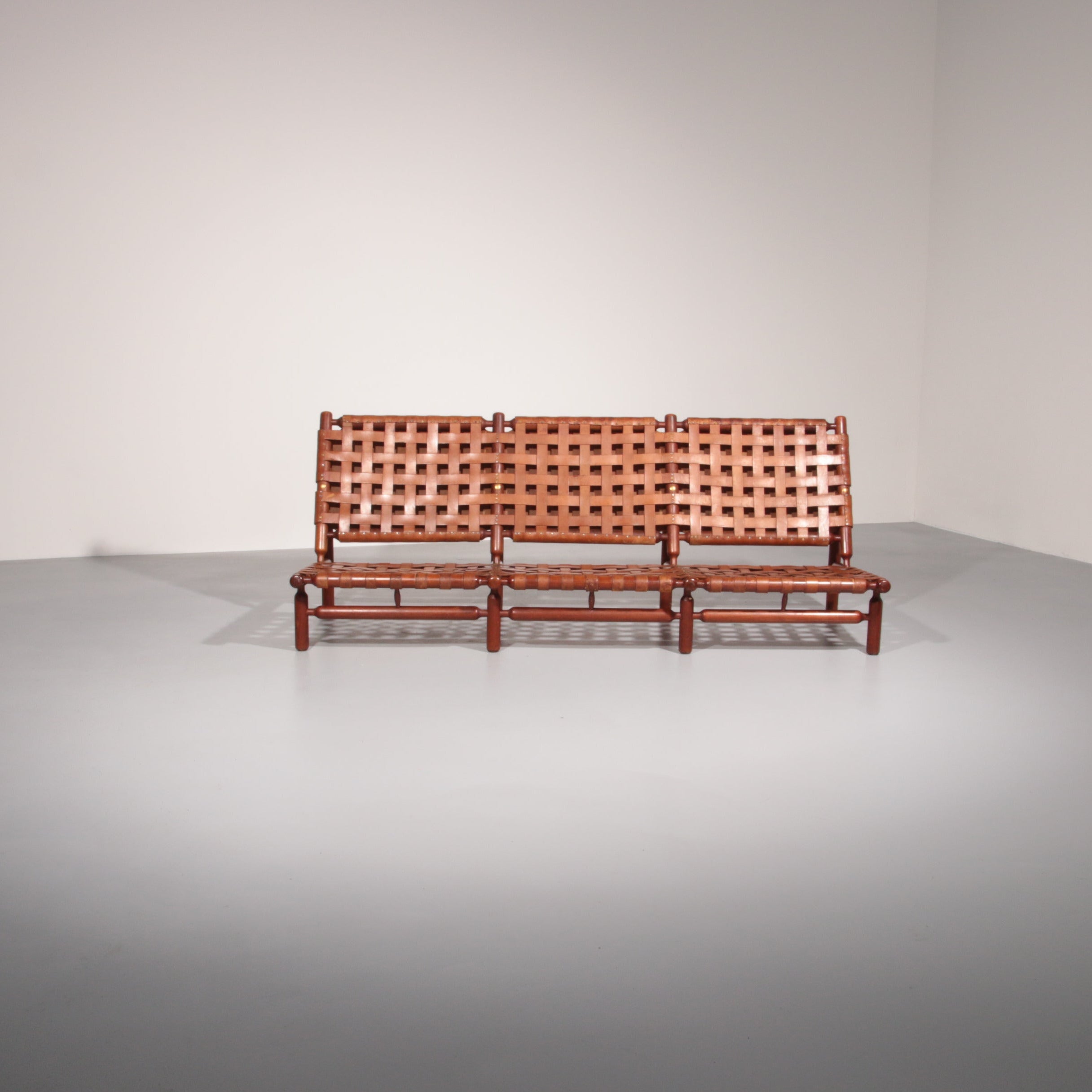 Three-Seater Sofa by Ilmari Tapiovaara for Paolo Arnaboldi, Italy 1957