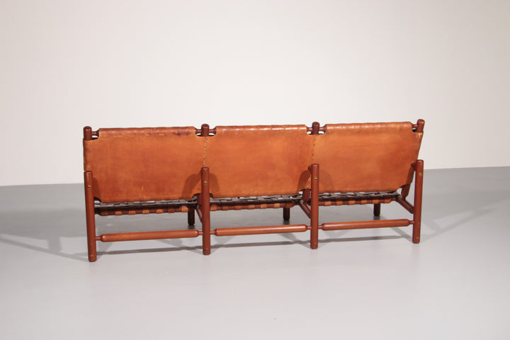 Three-Seater Sofa by Ilmari Tapiovaara for Paolo Arnaboldi, Italy 1957