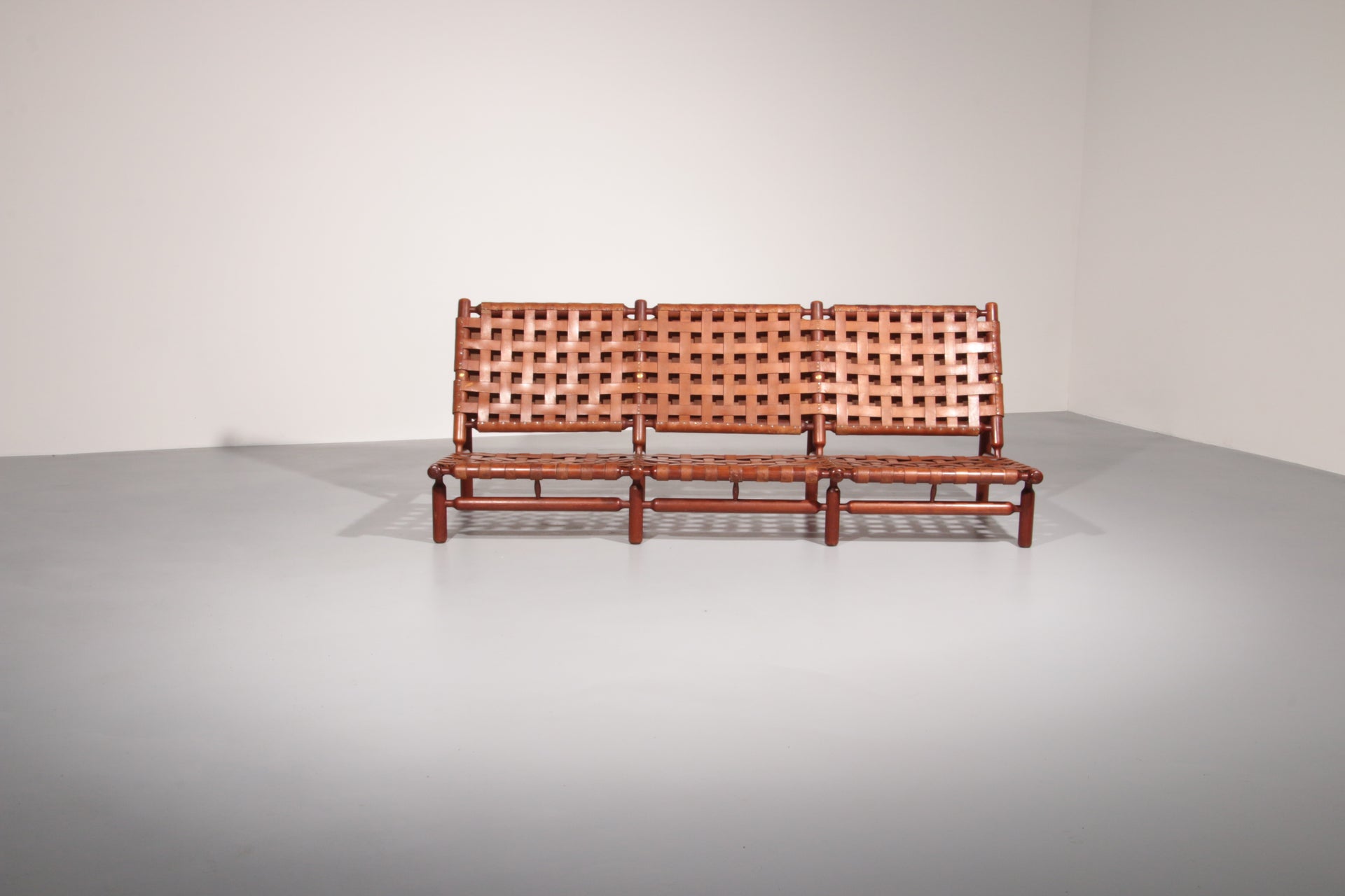 Three-Seater Sofa by Ilmari Tapiovaara for Paolo Arnaboldi, Italy 1957