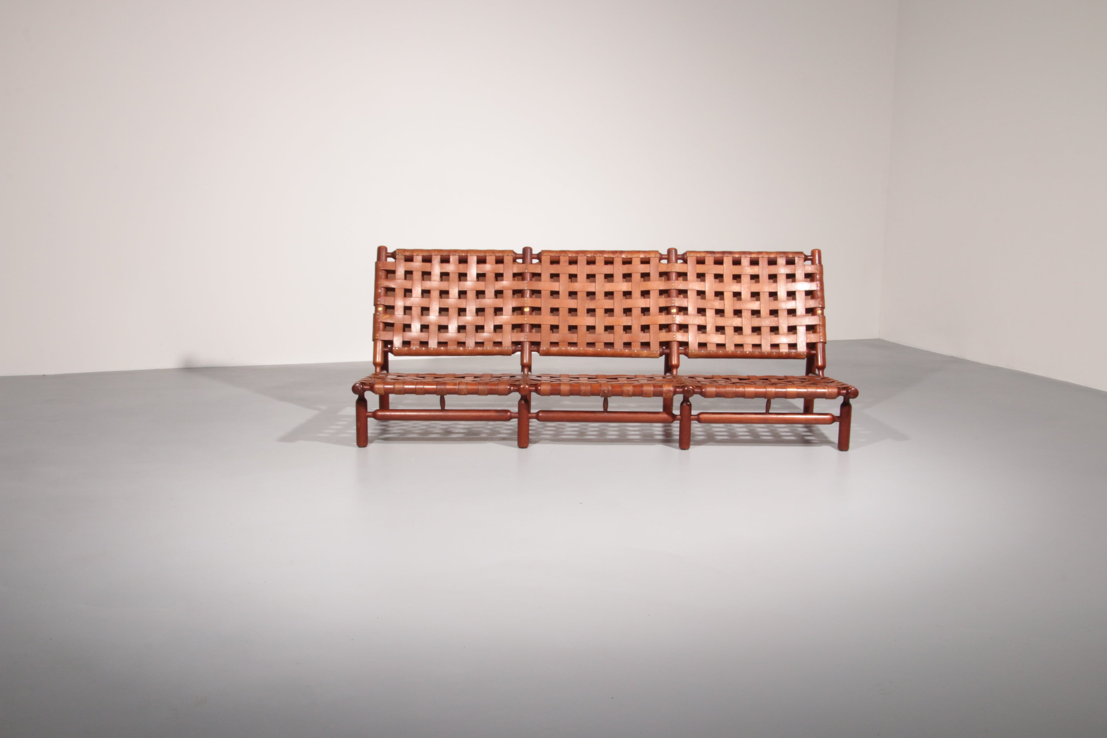 Three-Seater Sofa by Ilmari Tapiovaara for Paolo Arnaboldi, Italy 1957