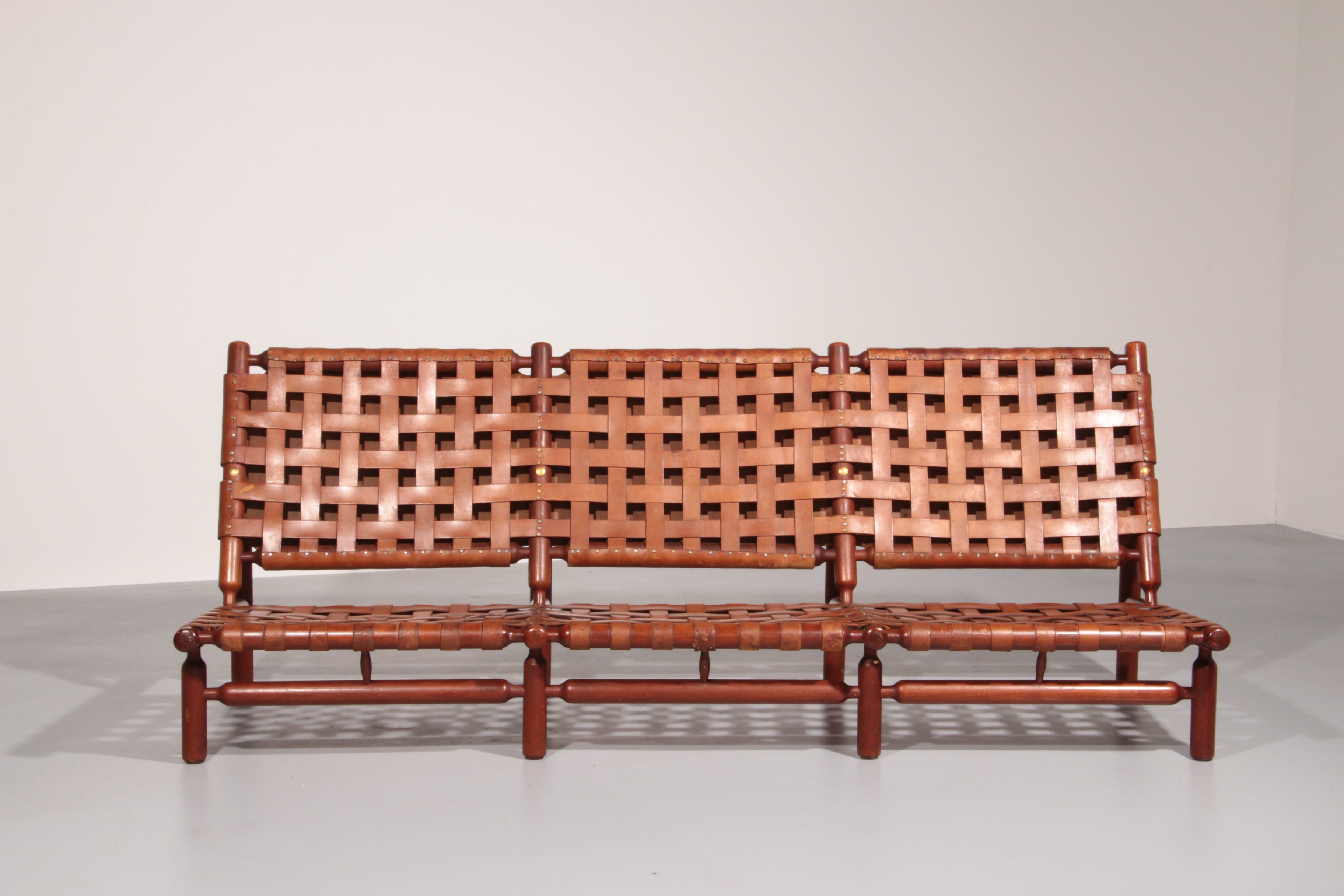 Three-Seater Sofa by Ilmari Tapiovaara for Paolo Arnaboldi, Italy 1957