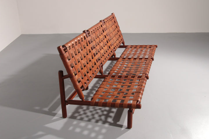 Three-Seater Sofa by Ilmari Tapiovaara for Paolo Arnaboldi, Italy 1957