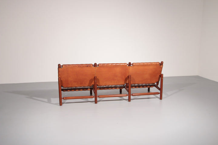Three-Seater Sofa by Ilmari Tapiovaara for Paolo Arnaboldi, Italy 1957