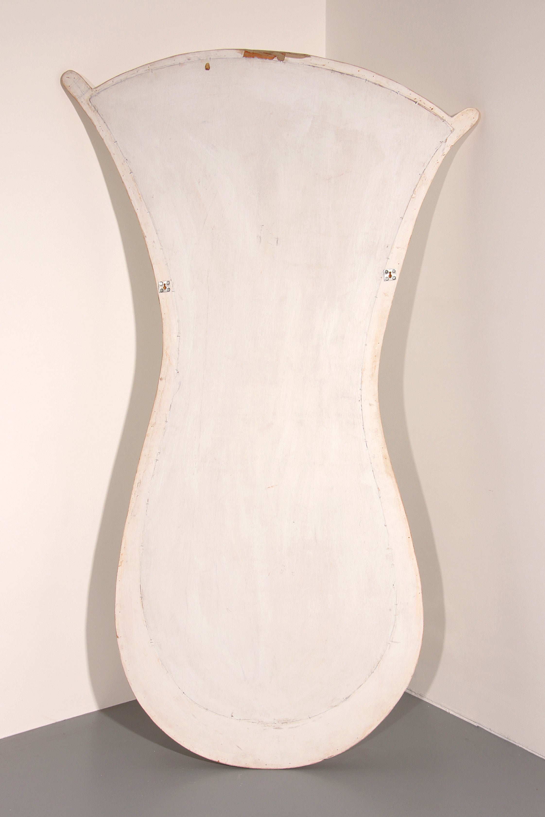 Very big Monumental Italian Travertine Mosaic Mirror, Circa 1960