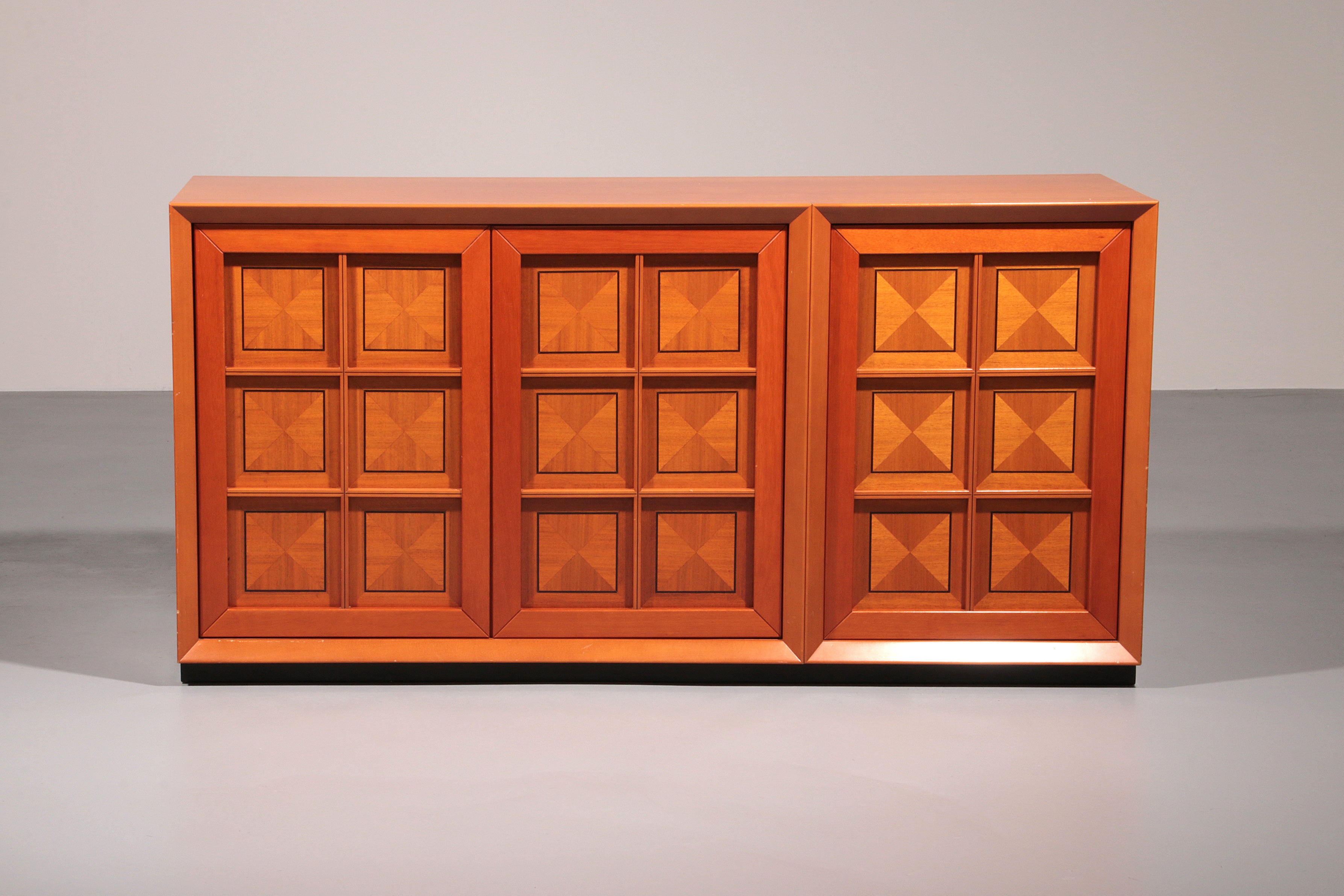 Brutalist Italiaans Sideboard Caccia alla Volpe voor Linea Arredo