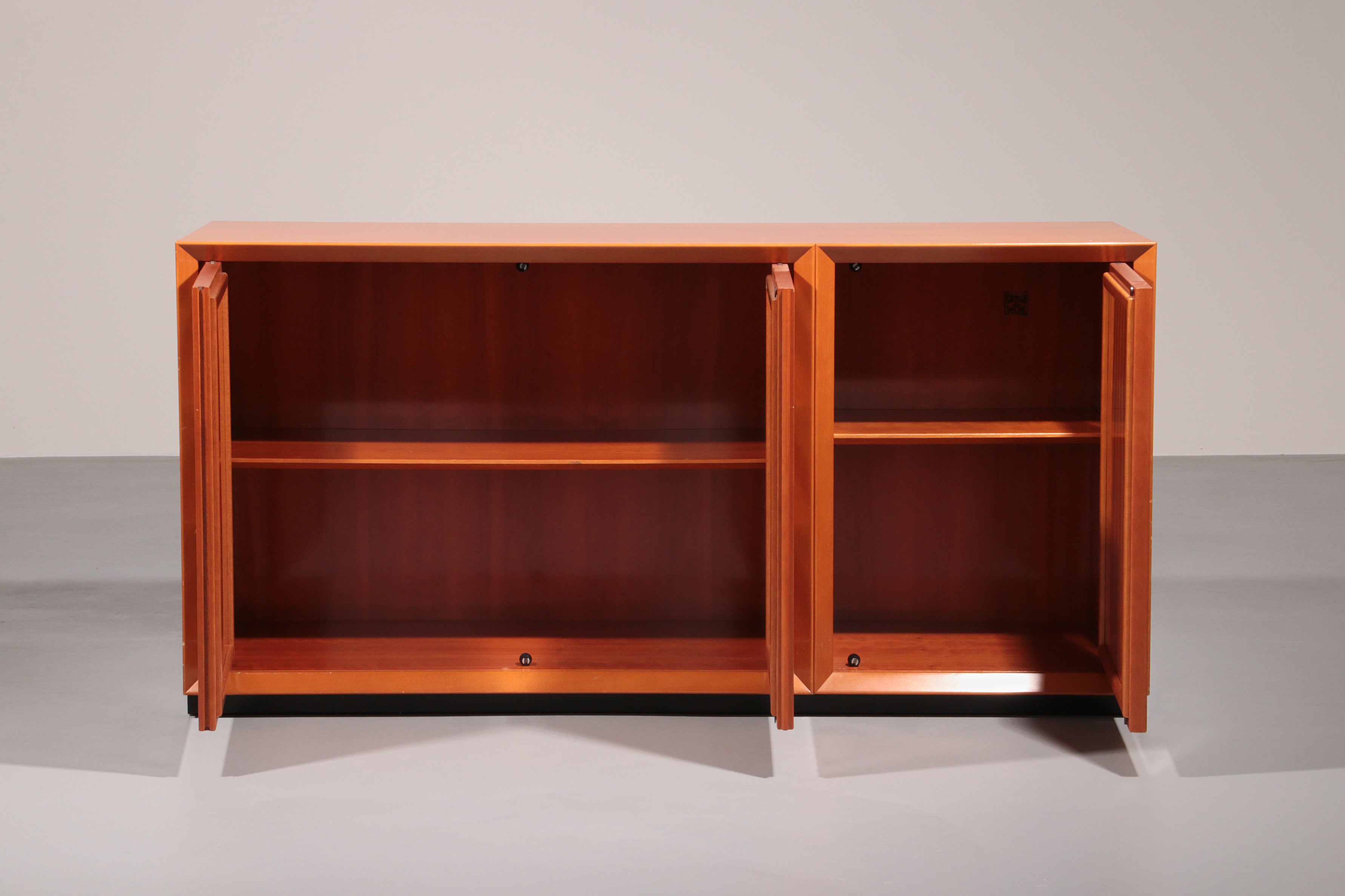 Brutalist Italiaans Sideboard Caccia alla Volpe voor Linea Arredo