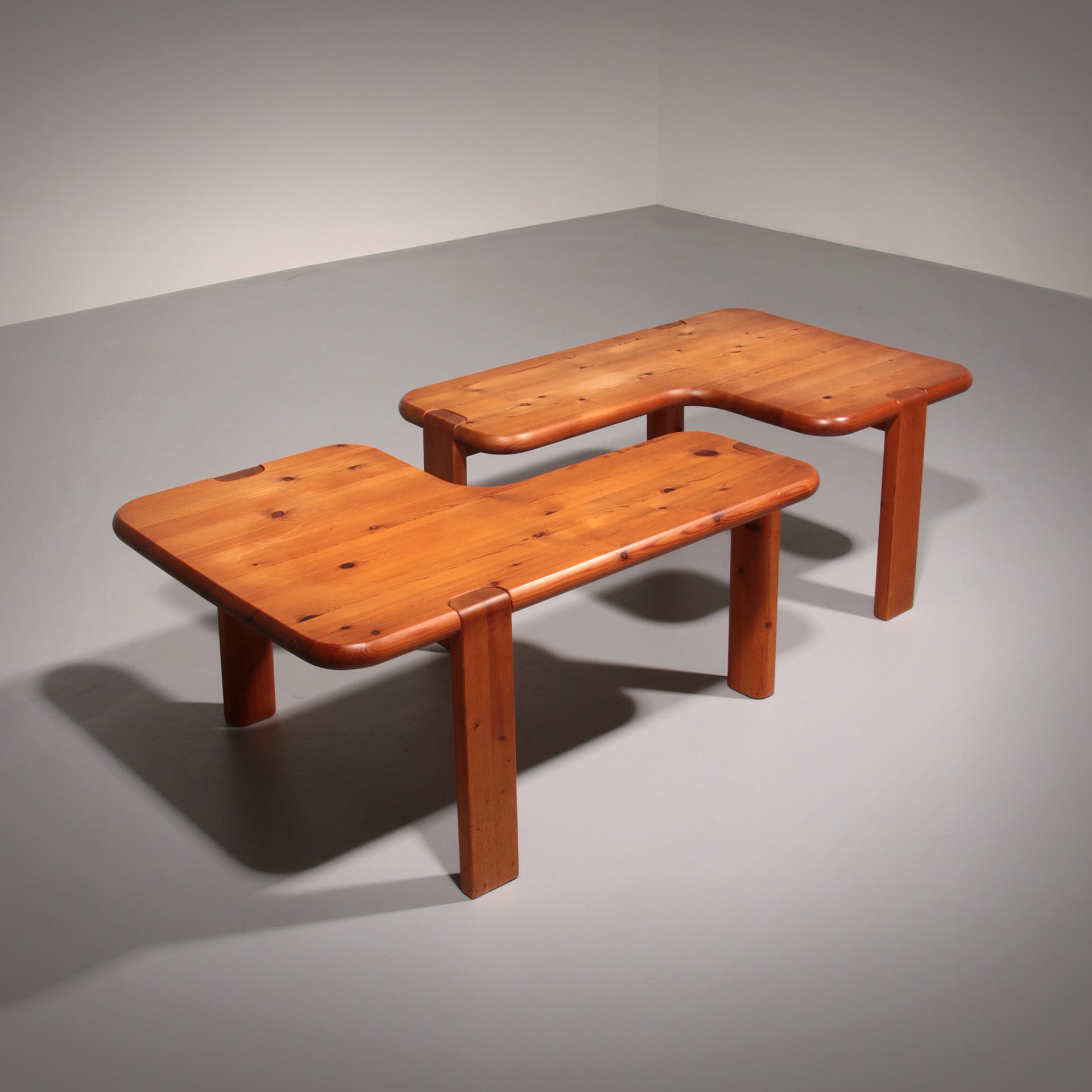 Pair of Aksel Kjersgaard Coffee Tables for Odder Furniture  Denmark, 1960s