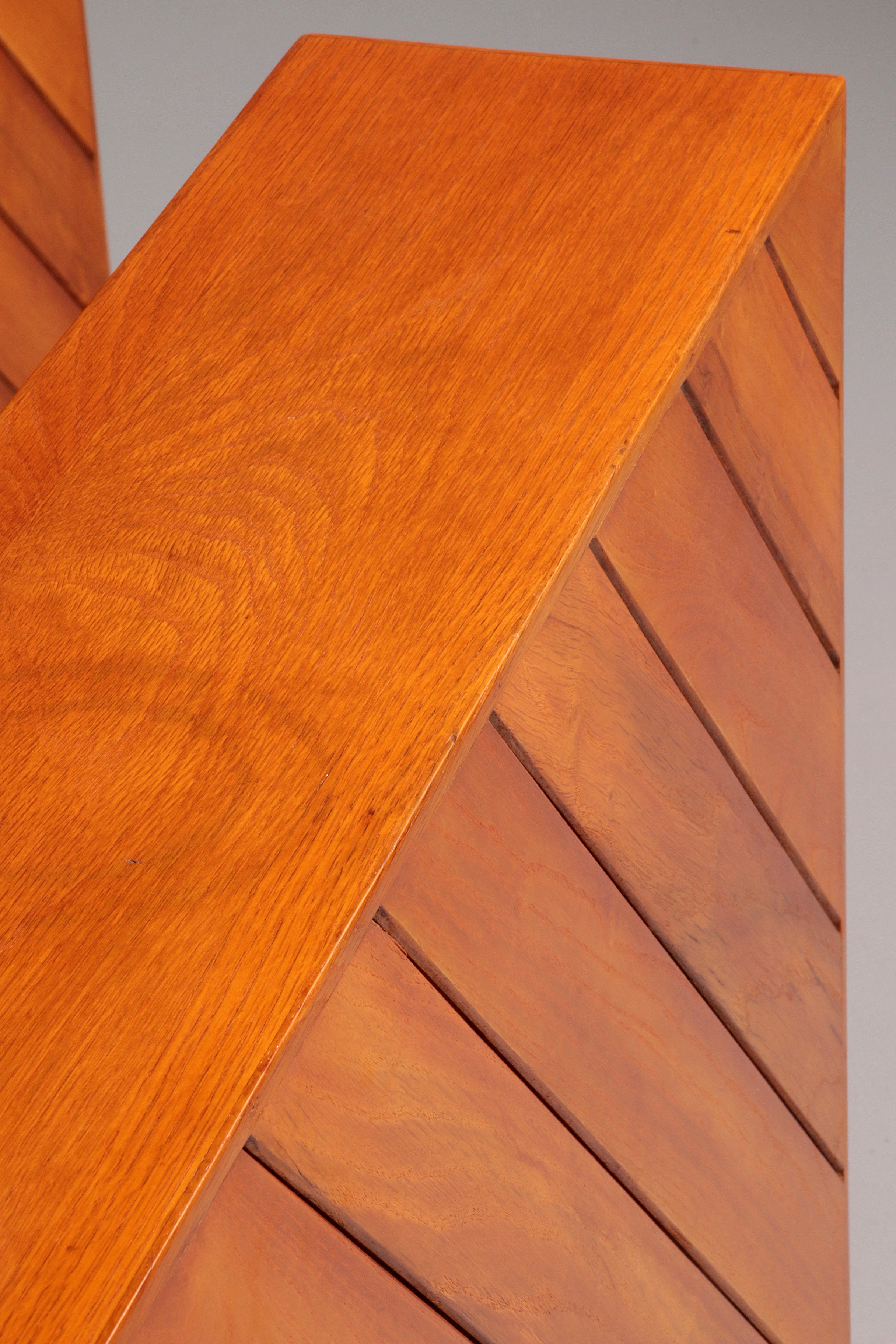  Beechwood Room Divider with Elegant Slatted Design